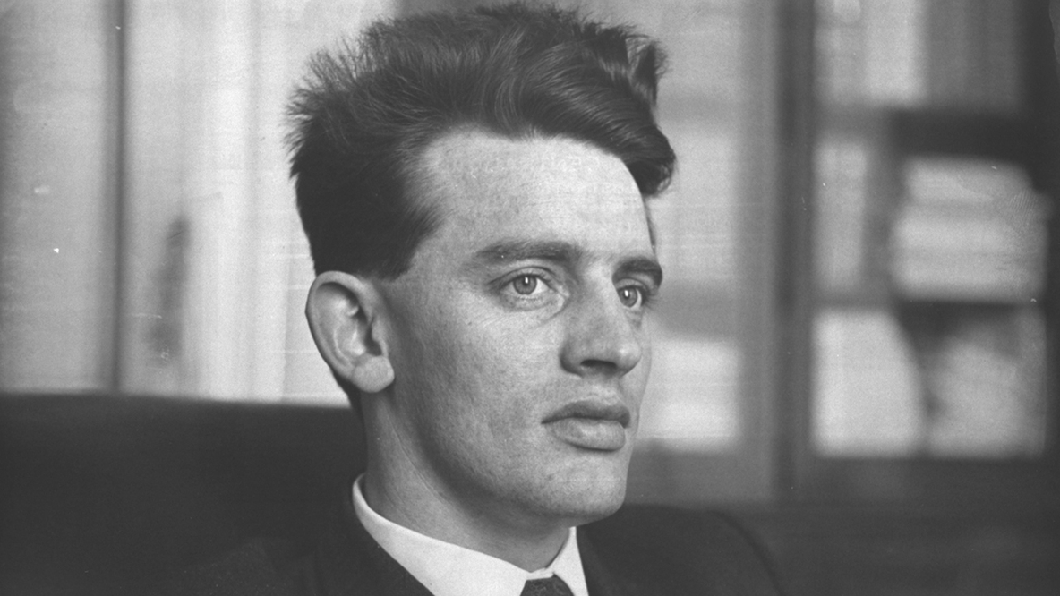Austin Currie, Nationalist MP in Northern Ireland. Currie occupied a house in Caledon, Co. Tyrone, in protest at unfair housing allocation.
© RTÉ Archives 0133/037