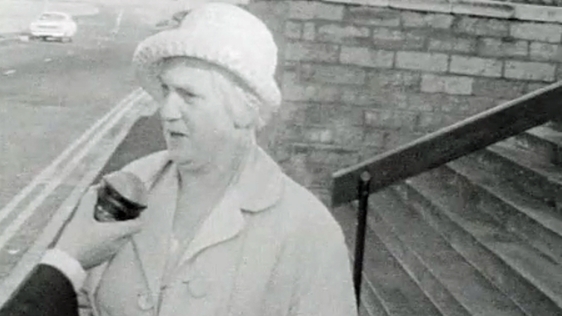 Betty Sinclair of NICRA (Northern Ireland Civil Rights Association).
