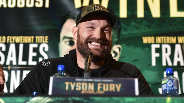 Tyson Fury is unconcerned by the prospect of Deontay Wilder being at ringside at Windsor Park