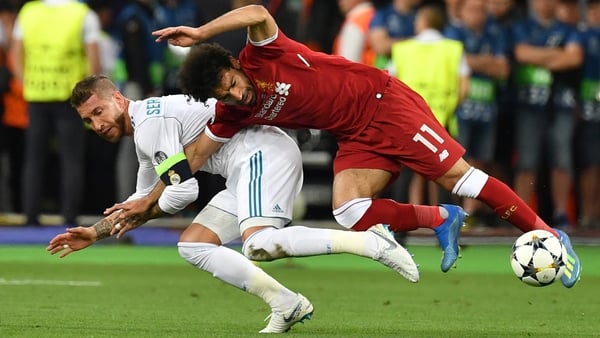 Mohamed Salah suffered a serious injury last time out against Real Madrid