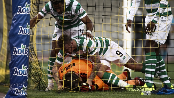 Scott Sinclair pulled one back for Celtic in the 78th minute