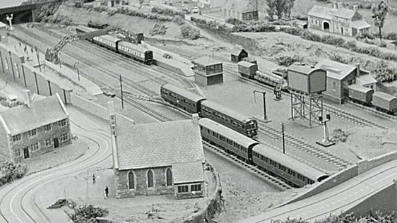 Model Railway on display at the RDS (1963)