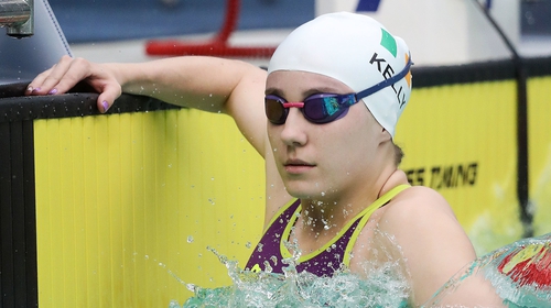 Ailbhe Kelly finished seventh in the S8 100m backstroke final