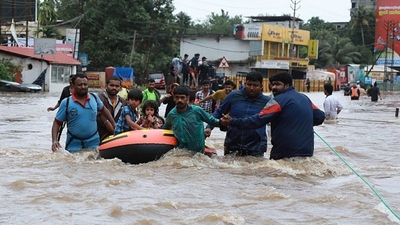 Image result for Rescue efforts continue as death toll in India's flood rises
