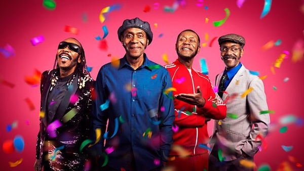 Great bunch of guys - the many faces of the Lenny Henry Birthday Show