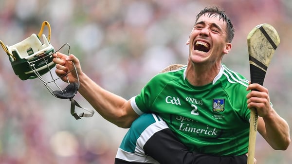 Sean Finn celebrates at the end of an epic Championship campaign