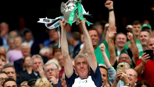 It took a while but John Kiely finally got his hands on the Liam MacCarthy Trophy