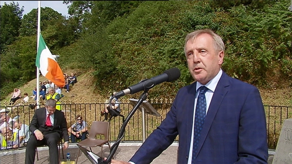 Michael Creed was speaking in West Cork at the annual commemoration of the death of Michael Collins