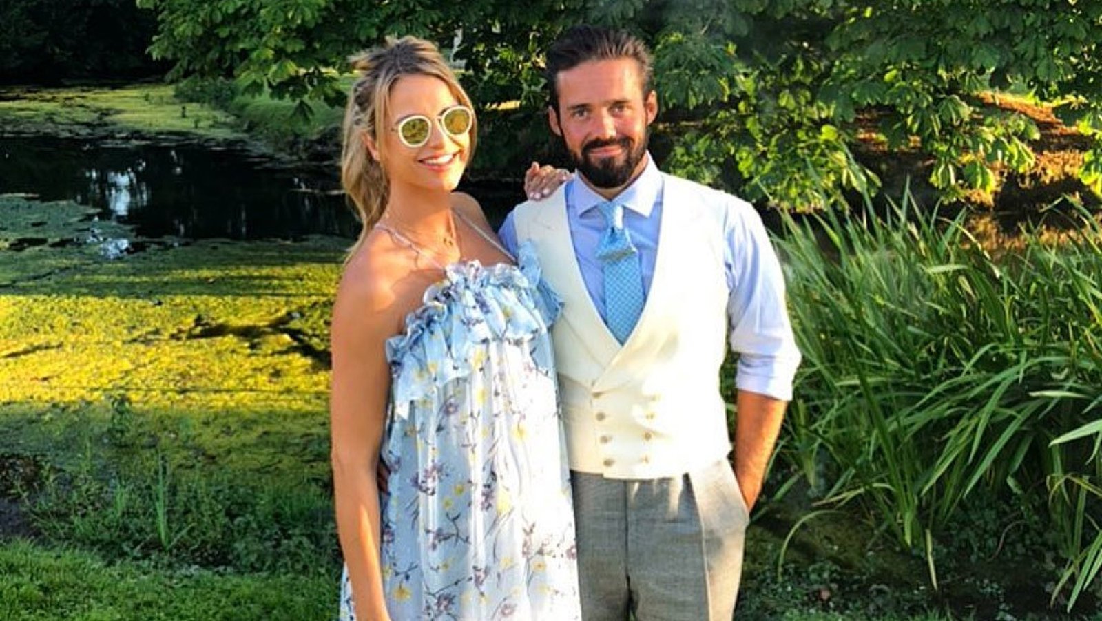 vogue williams wedding dress