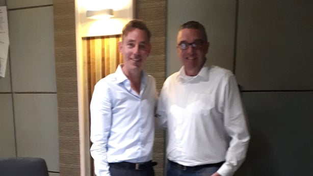 Ryan Tubridy and Larry