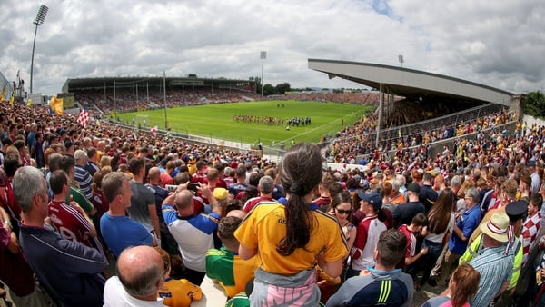 A packed house watches the All-Ireland semi-final replay between Clare and Galway in Thurles