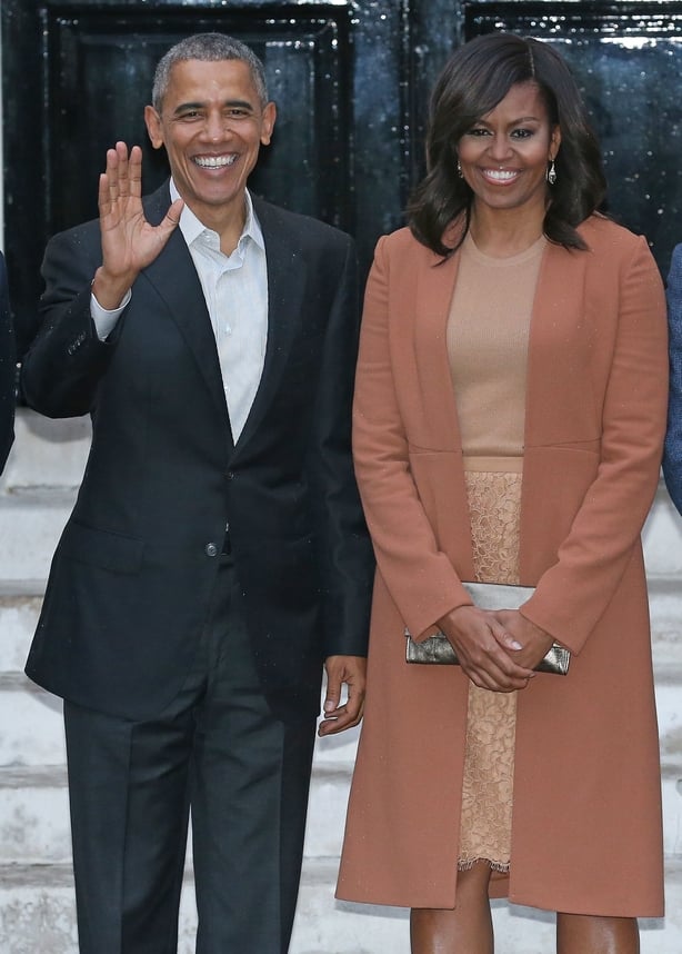 Barack Obama statue unveiled in Moneygall, Co Offaly