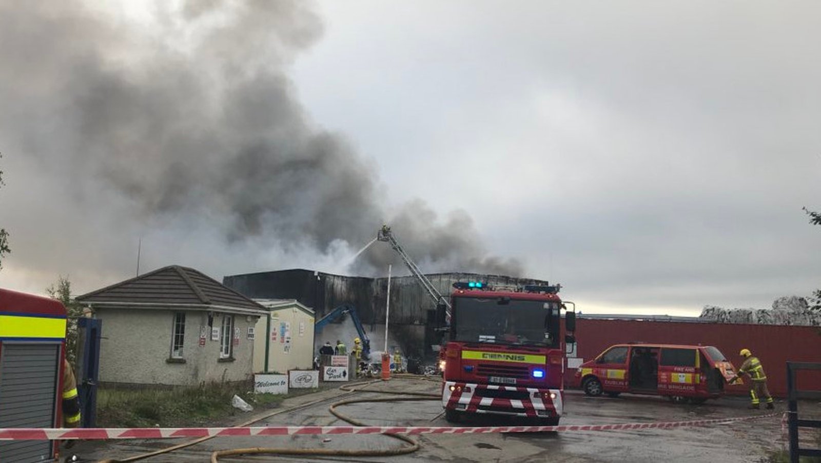 Major fire at recycling facility in west Dublin