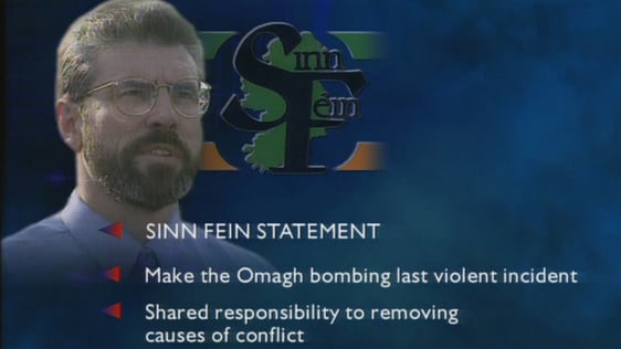Gerry Adams and Sinn Féin Statement for Peace (1998)