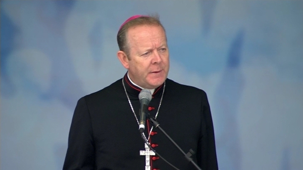 Archbishop Eamon Martin was speaking at the World Meeting of Families in Dublin