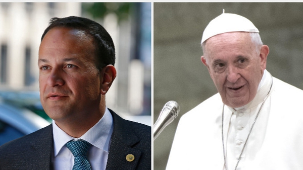 Leo Varadkar said he would try to raise as many issues as possible during his brief meeting with Pope Francis
