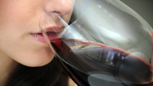 The risk of cancer is higher for women who drink one bottle of wine per week
