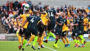 Manchester City came from behind to draw with Wolves