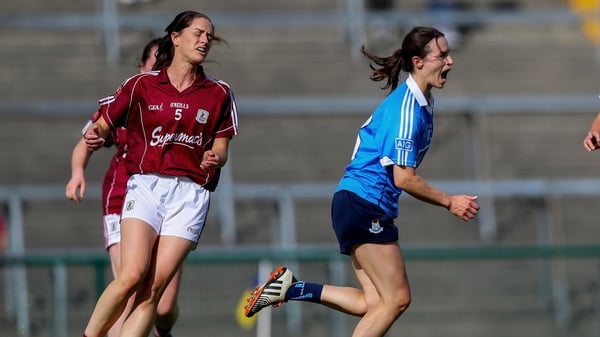 Sinéad Aherne bagged all of her 2-4 in the opening half of the clash with Galway