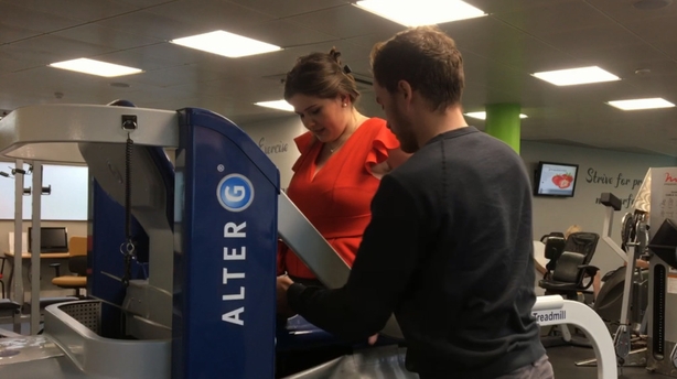 anti-gravity treadmill