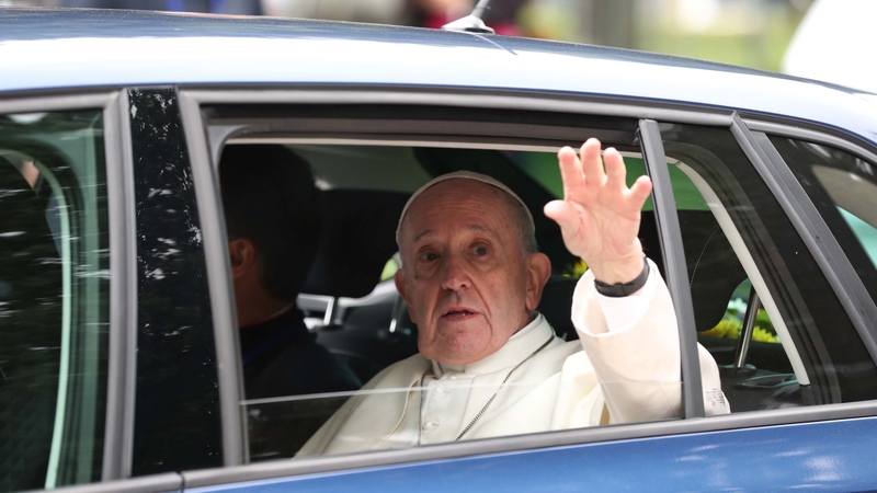 The Skoda Rapid which ferried Pope Francis around Dublin will now be used by a homeless charity