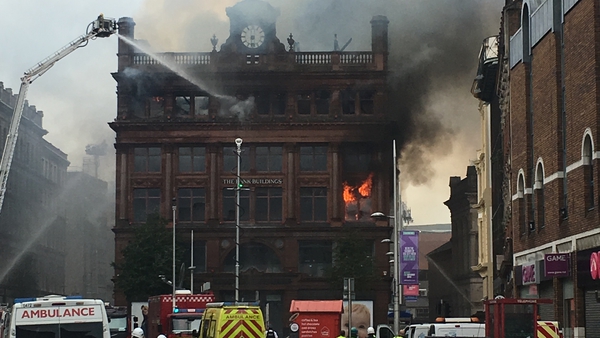 The Primark store was engulfed in flames last August