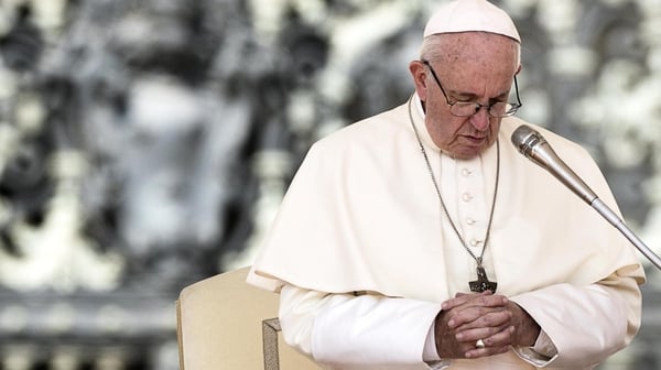 Pope Francis said the lack of vocations in Ireland was partly due to the clerical abuse scandals