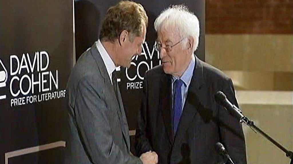 Andrew Motion and Seamus Heaney © RTÉ Archives 3031/015