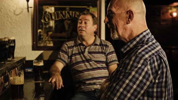 Phillip Judge and Liam Carney star in Roddy Doyle's play Two Pints, coming to a pub near you.