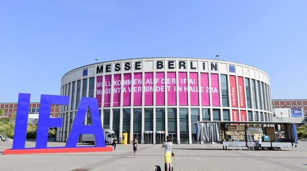 1,800 exhibitors will take part in this year's IFA at the Messe Berlin