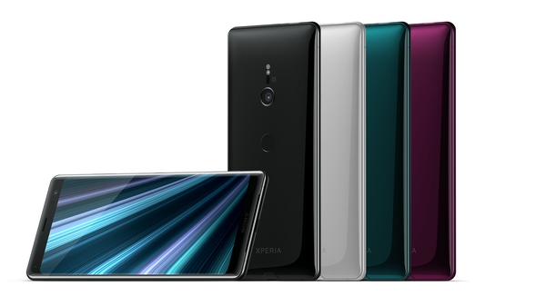 The XZ3 has a new OLED display