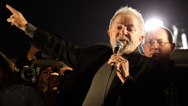 Luiz Inácio Lula da Silva is serving a 12-year sentence for a corruption conviction