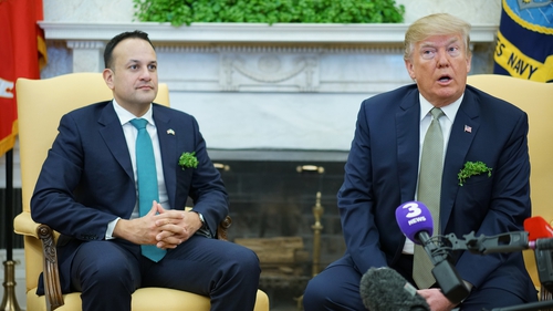 The White House said in a statement that Donald Trump would visit Ireland in November