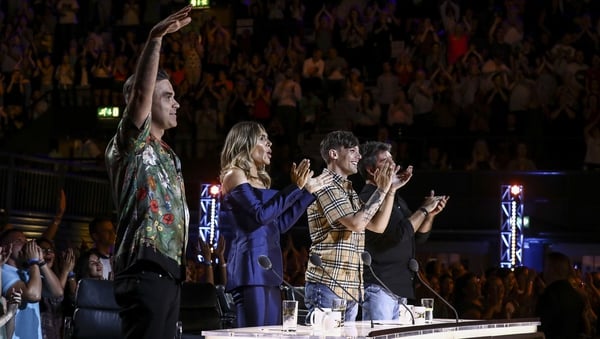 The judges were on their feet a fair bit in the opening episode