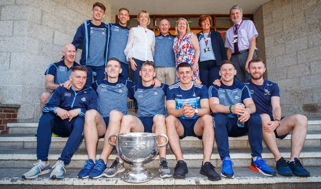 Gallery: Champions Dublin visit Crumlin hospital