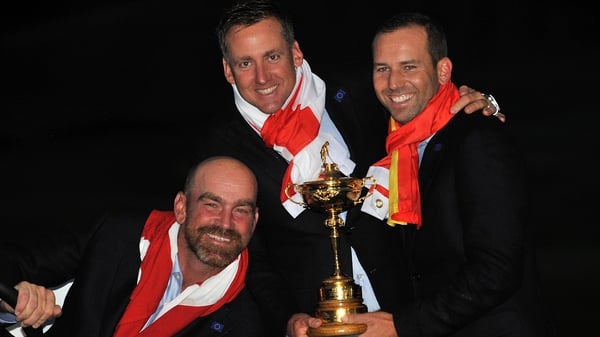 Ian Poulter and Sergio Garcia got the nod from Thomas Bjorn
