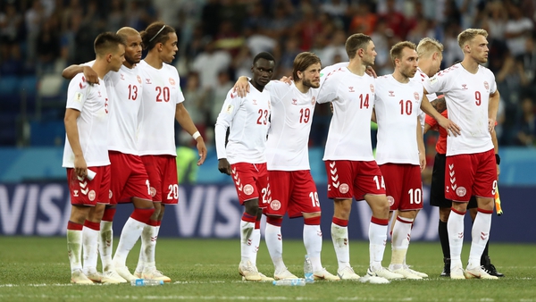 Denmark reached the last 16 at the World Cup