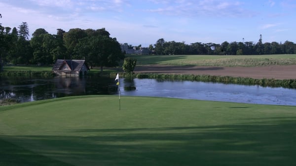 Ireland are well placed at the Eisenhower Trophy at Carton House