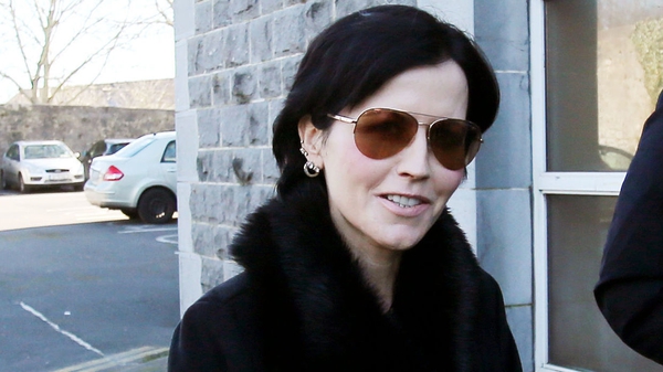 Dolores O'Riordan was found dead in the bathroom of her hotel room in London in January last year