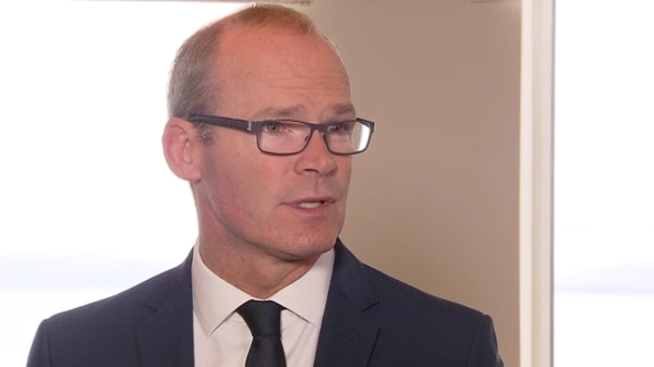 Simon Coveney thinks there will be some straight discussions between the Government and Donald Trump