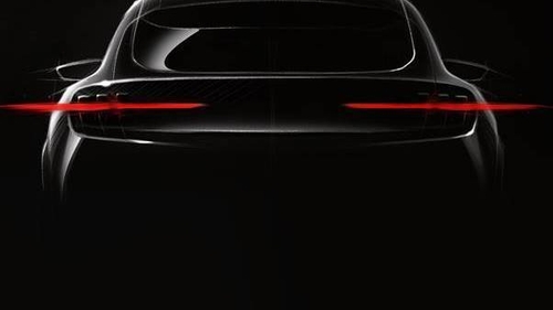 Ford And Mercedes To Take On Tesla With New Electric Cars A Teaser Image Of Ford S First Fully Electric Car Which Is Based On The Mustang