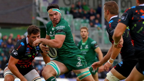 Paul Boyle ran in two tries for Connacht