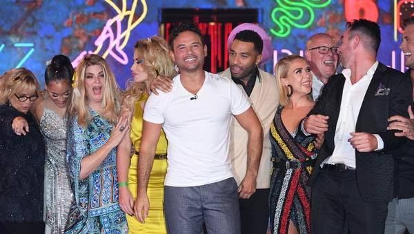 Ryan Thomas was congratulated by fellow contestants when he emerged from the house