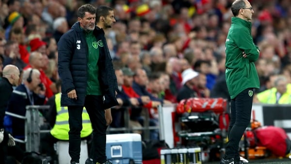 Roy Keane (L) has been Martin O'Neill's assistant manager since 2013