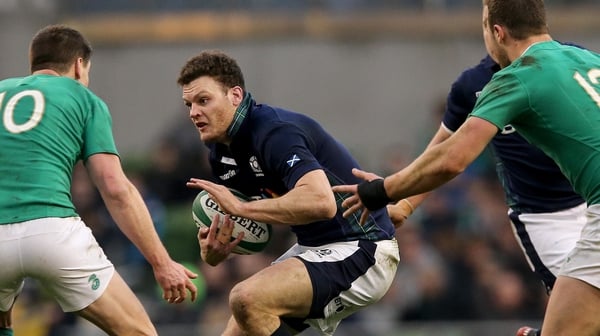 Duncan Taylor is back in the Scotland squad