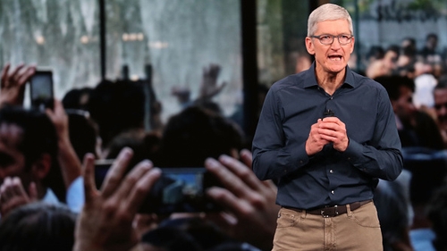 Apple chief executive Tim Cook said the firm's sales problems were primarily in its Greater China region
