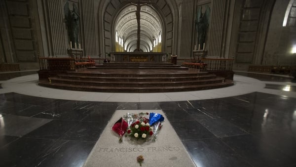 Opponents of Franco have called for his remains to be removed from the mausoleum