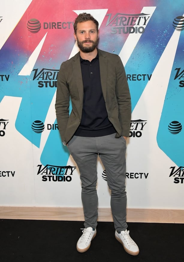 Jamie Dornan stops by DIRECTV House presented by AT&T during Toronto International Film Festiva