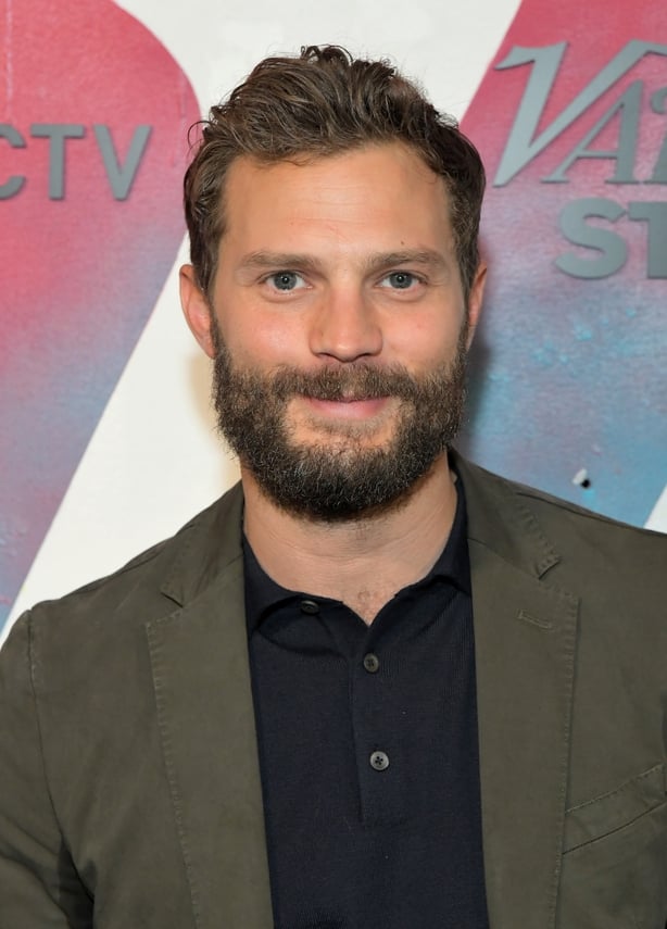 Jamie Dornan stops by DIRECTV House