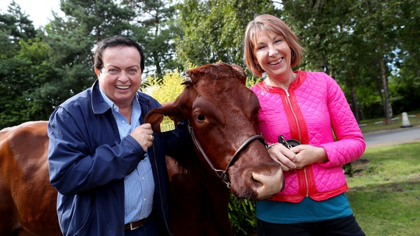Marty Morrissey and Aine Lawlor